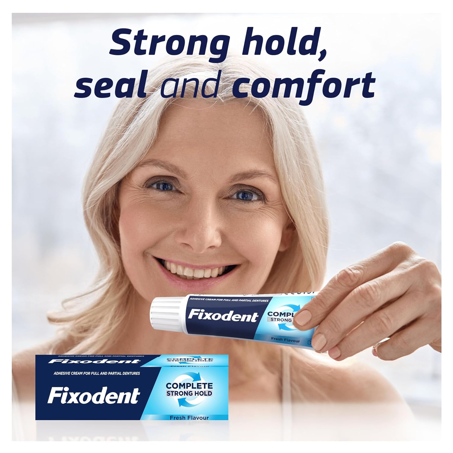Detalle 2 de Fixodent Complete Denture Adhesive 70 g Pack of 4