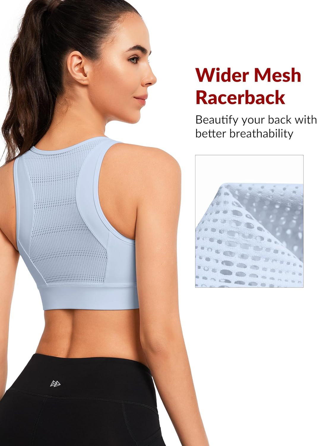 Thumbnail 1 de Yvette Front Closure Sports Bra – High Support, High Impact for Running