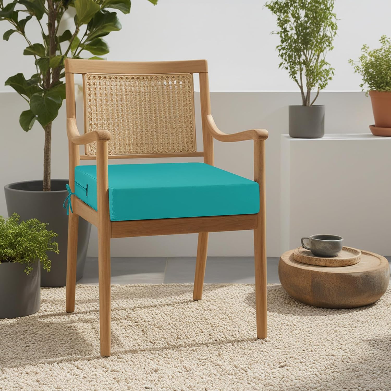 Thumbnail 1 de PRIMEPATIO Outdoor Chair Cushions 7 cm 50×50 cm