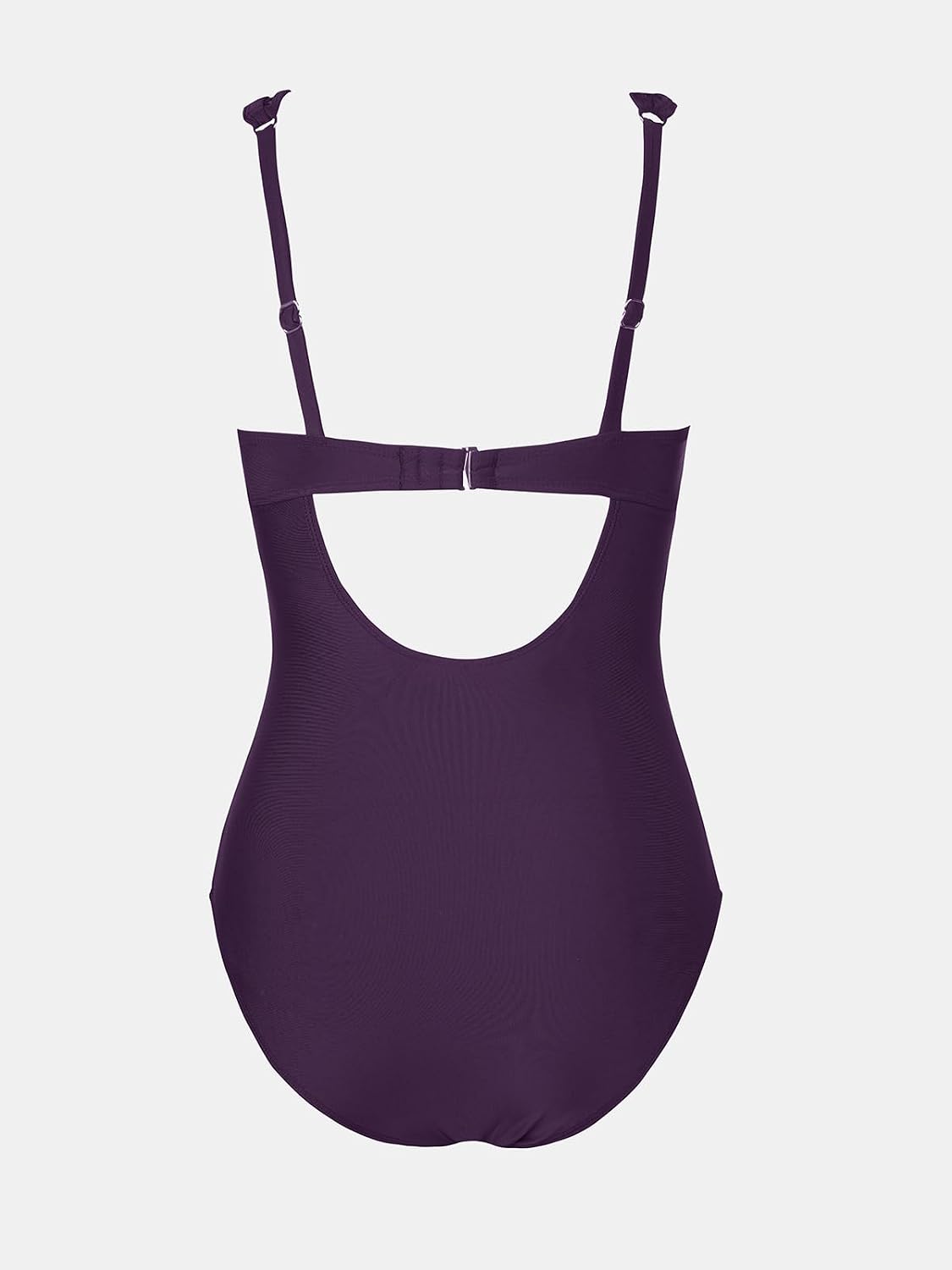Detalle 1 de CUPSHE Costume da bagno intero donna con scollo a V e coppe morbide estraibili