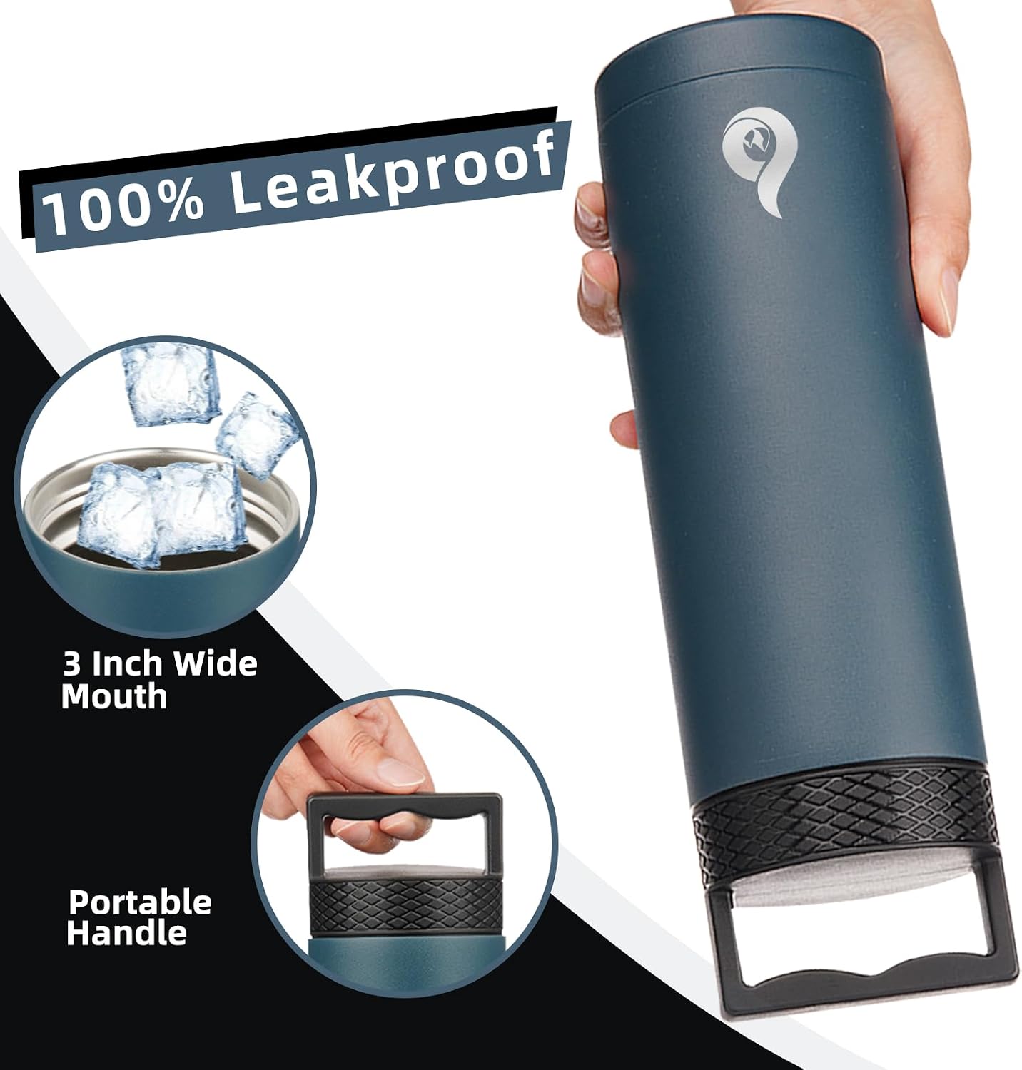 Detalle de BJPKPK Insulated Water Bottle, 36 oz