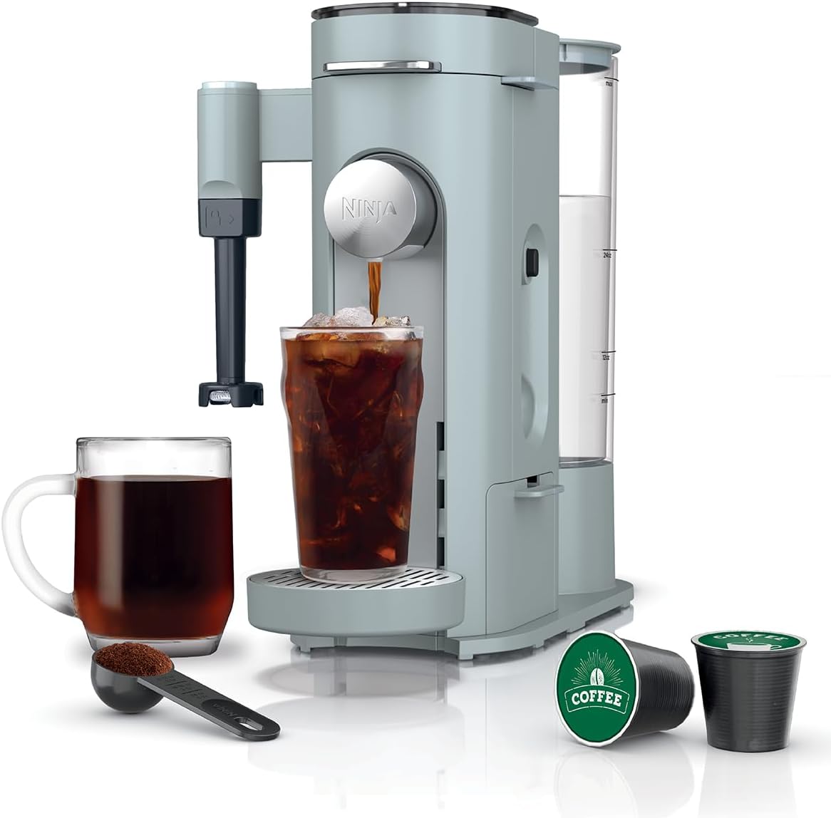 Detalle de Ninja Single-Serve Coffee Maker, 56 oz Reservoir
