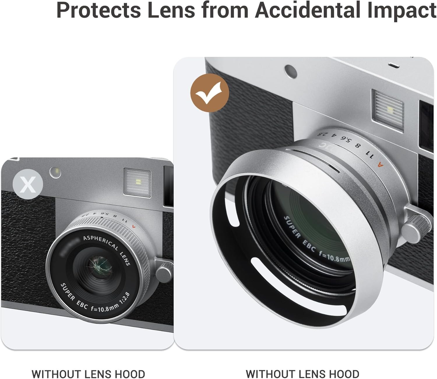 Detalle 2 de JJC Lens Hood for Fujifilm X, 37 mm