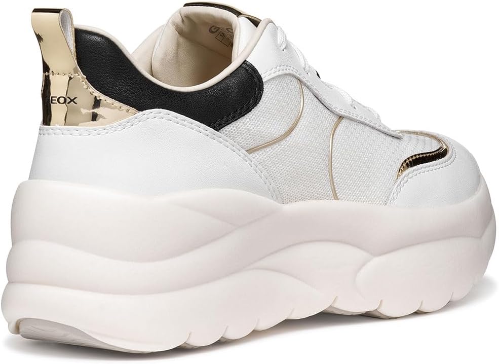 Detalle de Geox D Xtors B, Scarpe da Ginnastica Donna – stile e traspirabilità per l’uso quotidiano
