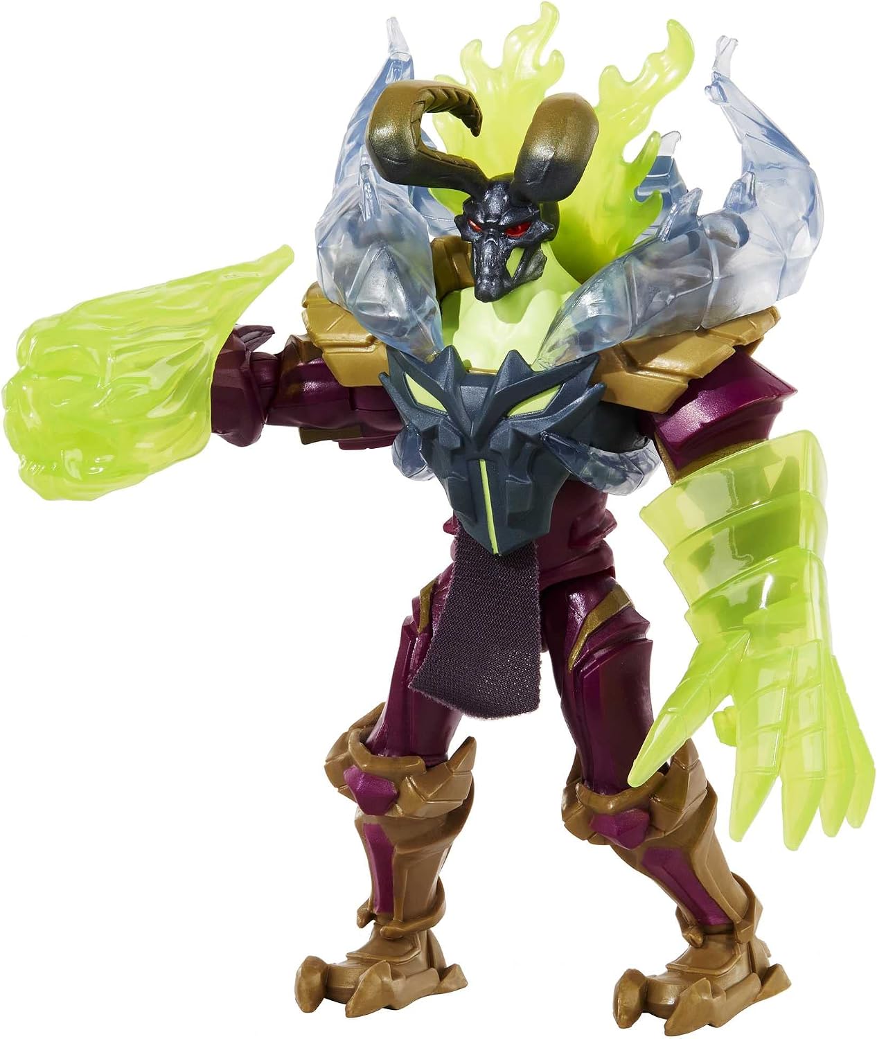 Thumbnail 3 de Masters of the Universe HDY38 Actionfigur He-Man & Skeletor Reborn mit Power-Attack-Bewegung (ca. 14 cm) – Spielzeug für Kinder ab 4 Jahren