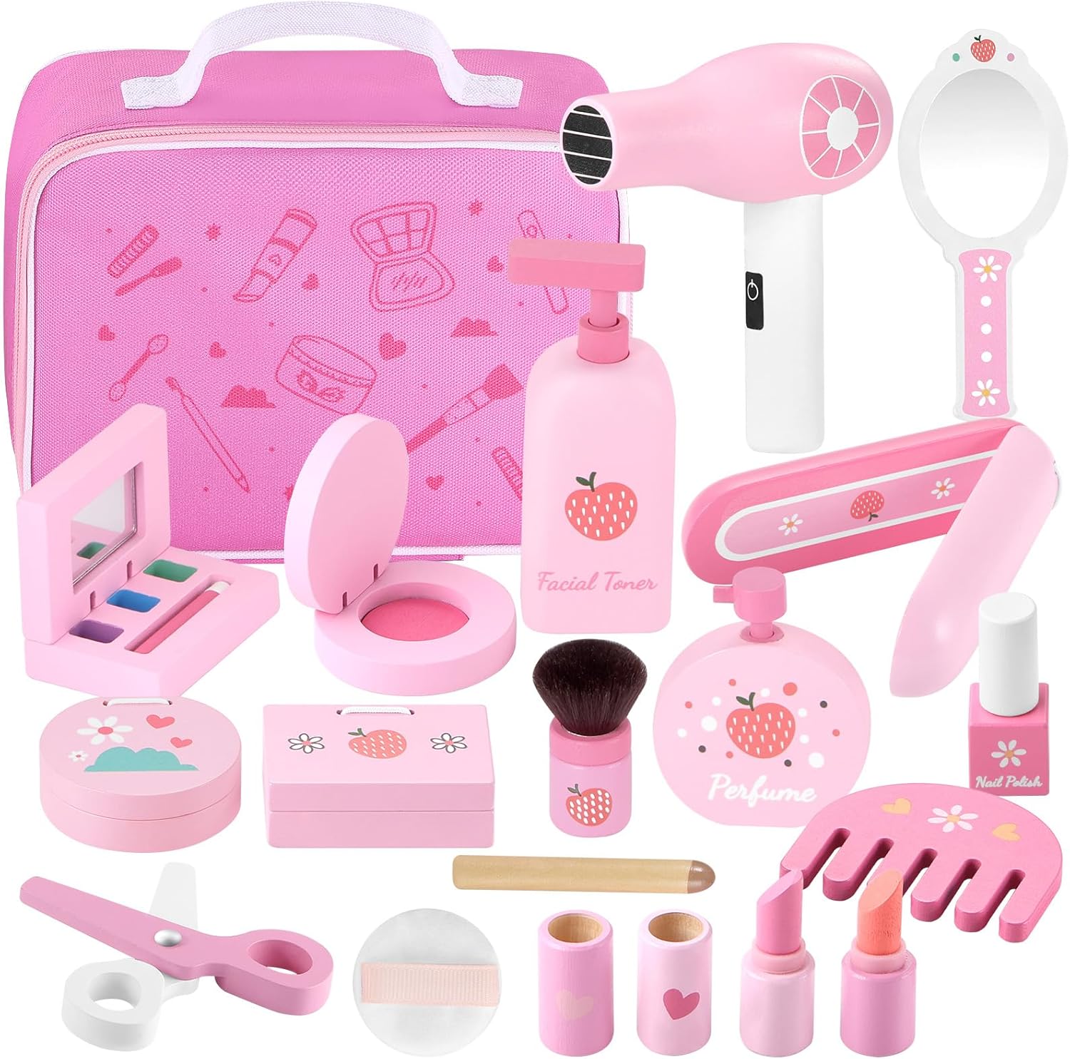 Detalle de GAGAKU Holz Kinderschminke Set 16-teilig
