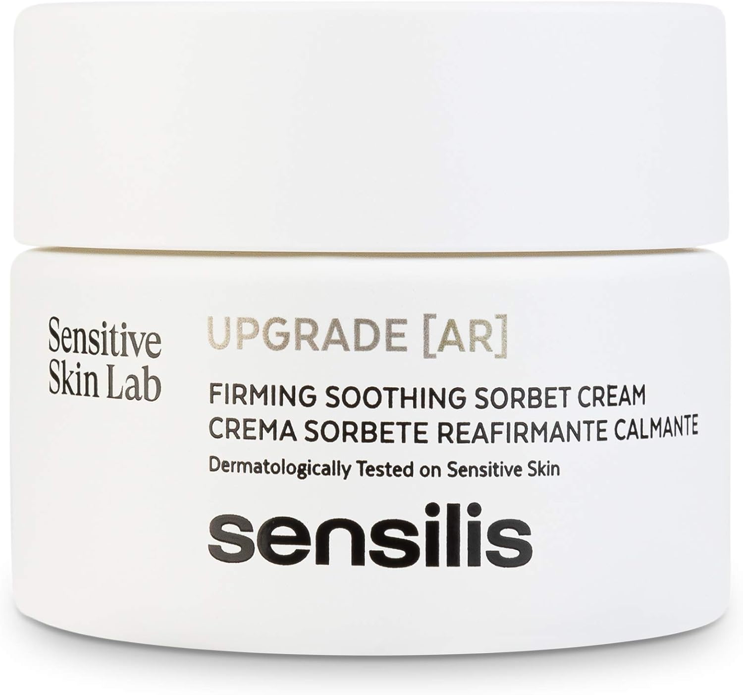 Detalle de Sensilis Upgrade AR – Crème raffermissante, lissante et anti-rougeurs pour peaux sensibles (50 ml)