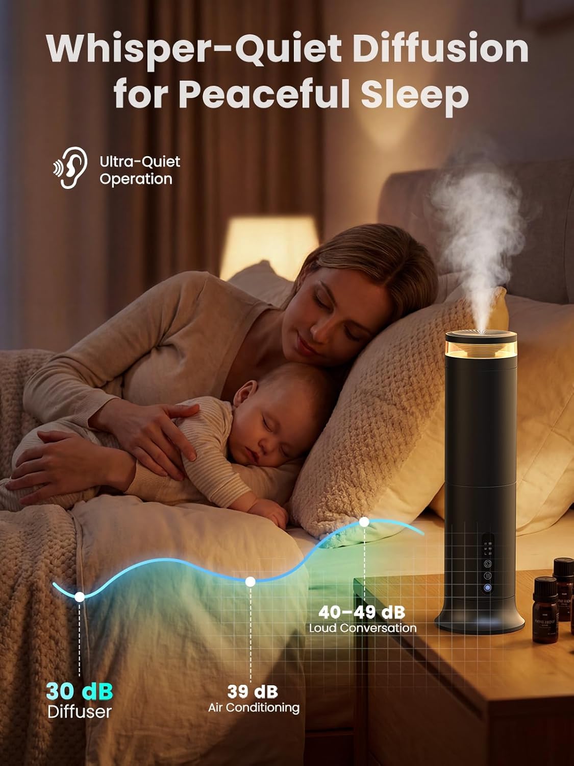 Thumbnail 5 de XEITIN Waterless Diffuser with 5 Hotel-Inspired Aromatic Oils — Coverage up to 2000 Sq Ft