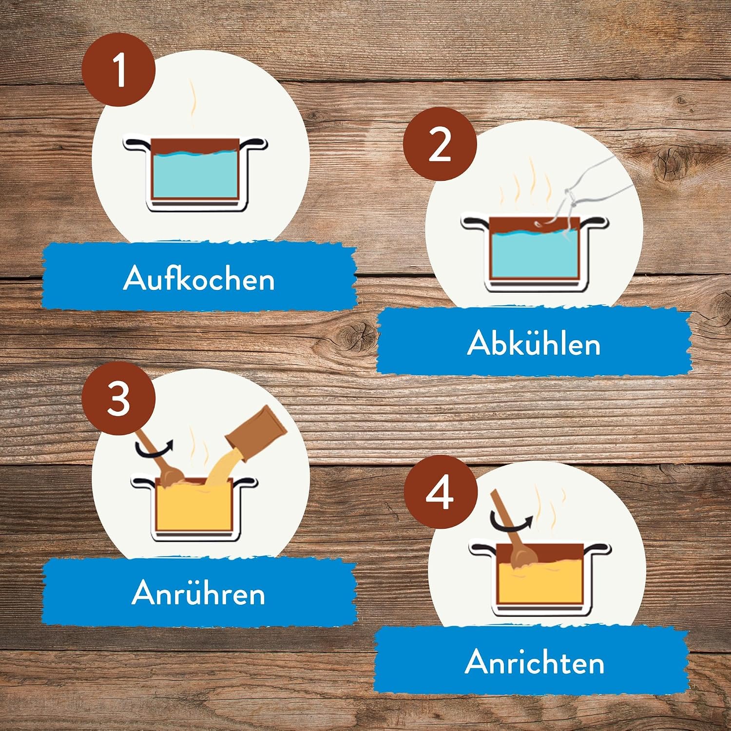 Detalle de Pfanni Kartoffel Püree Das Komplette – Püree mit Milch, 7x 9 Portionen