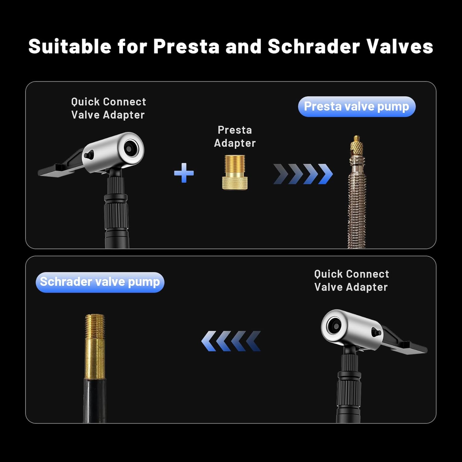 Thumbnail 6 de EXTOLINK Mini pompe vélo électrique 150 PSI avec manomètre numérique et arrêt automatique