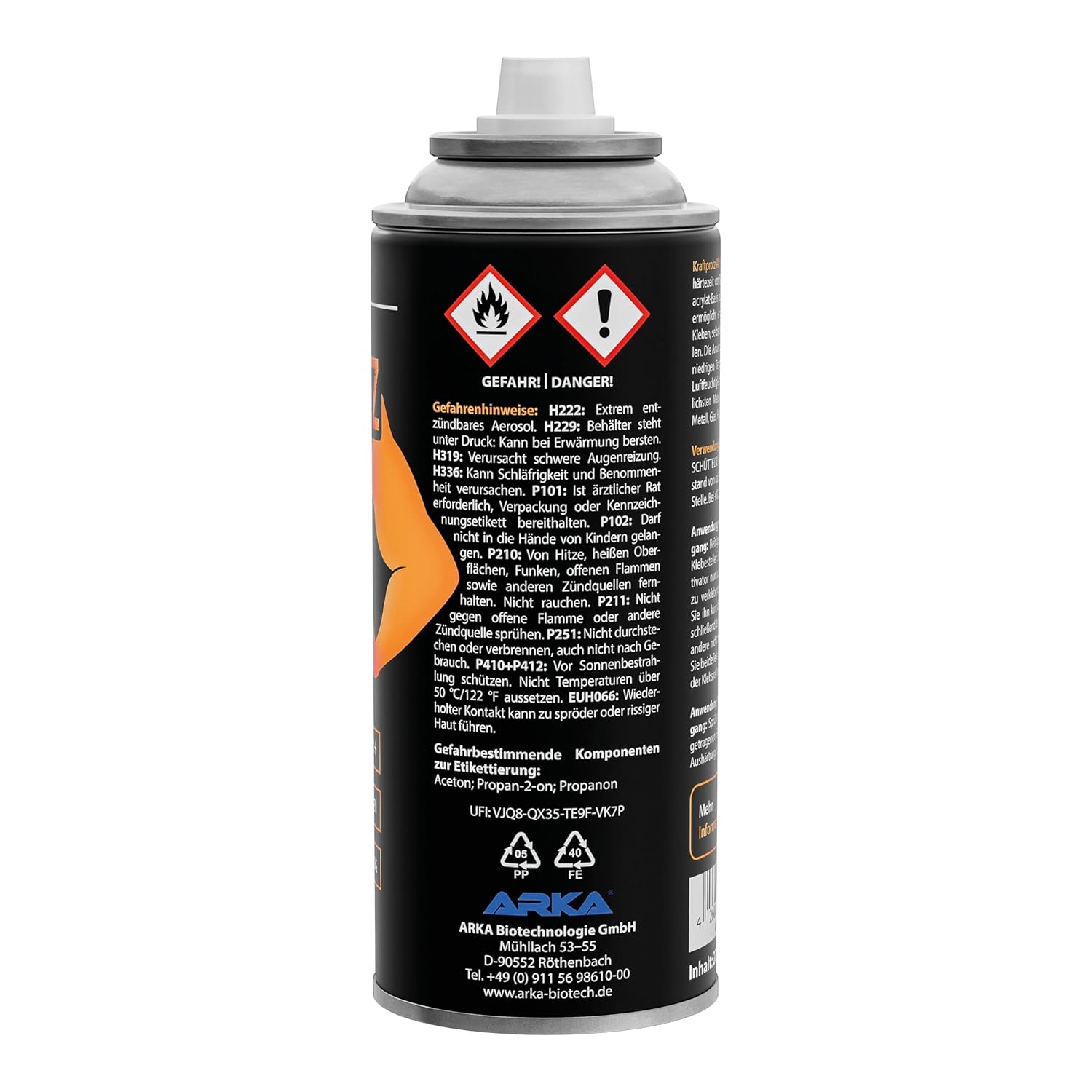 Detalle de KRAFTPROTZ Aktivator Spray 200 ml für Sekundenkleber