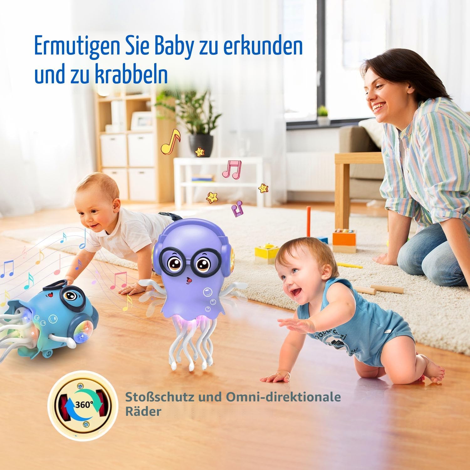 Thumbnail 4 de Zonopy Tanzende Baby-Meduse für Kinder ab 3