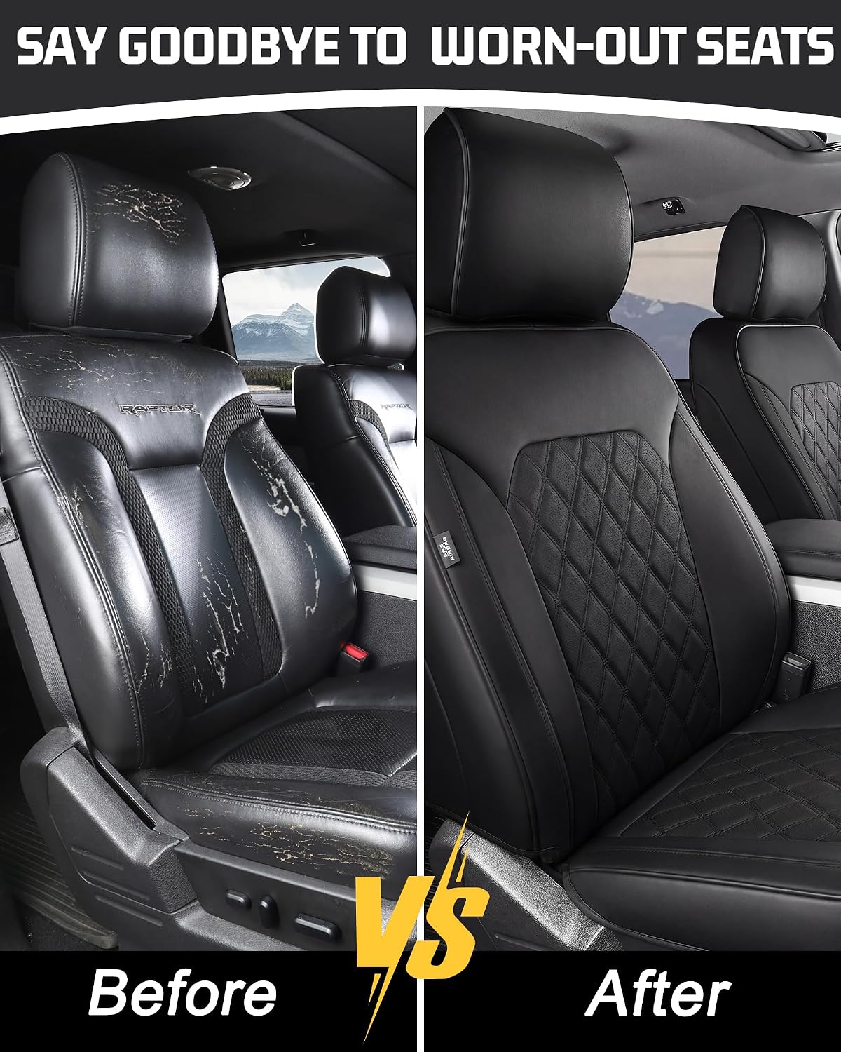 Thumbnail 3 de Umbrauto Nappa Leather Seat Covers