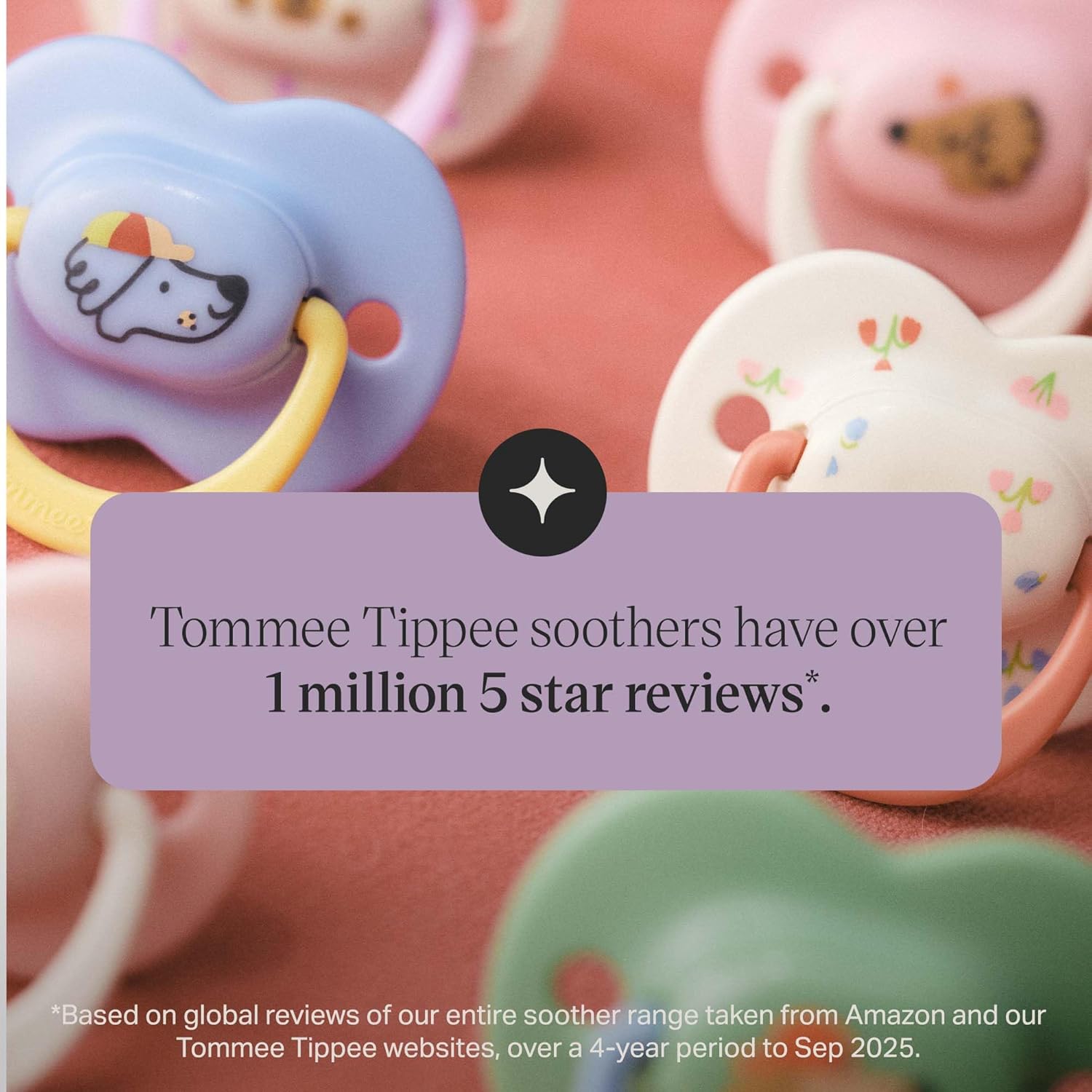 Thumbnail 6 de Tommee Tippee Ultimate Fit Soother (18-36 Months) Orthodontic Dummy – Symmetrical Teat, 4 Pack