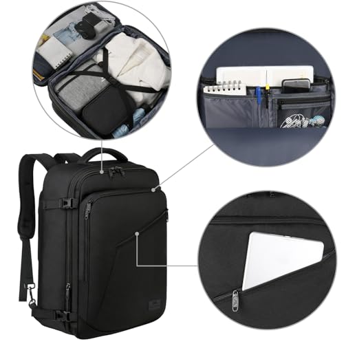 Thumbnail 6 de MATEIN Carry on Backpack: Extra Large Expandable Travel Companion