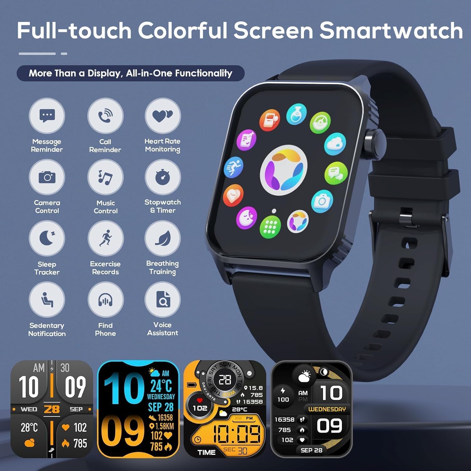 Detalle 2 de TRAUSI smartwatch TG08