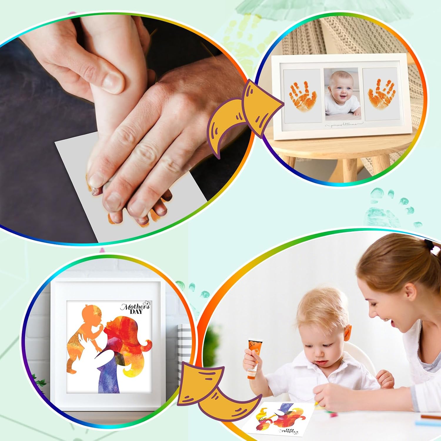 Thumbnail 6 de TOGOU2S Baby Safe Paint for Handprints