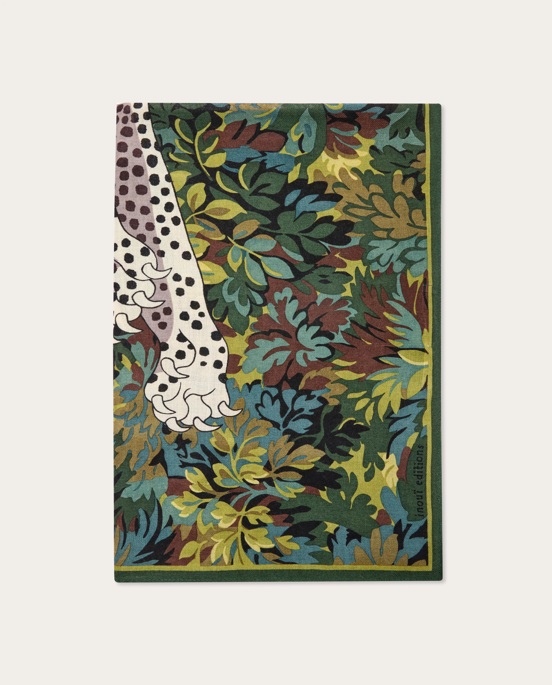 Inoui Editions Pañuelo de lana estampado 🧣