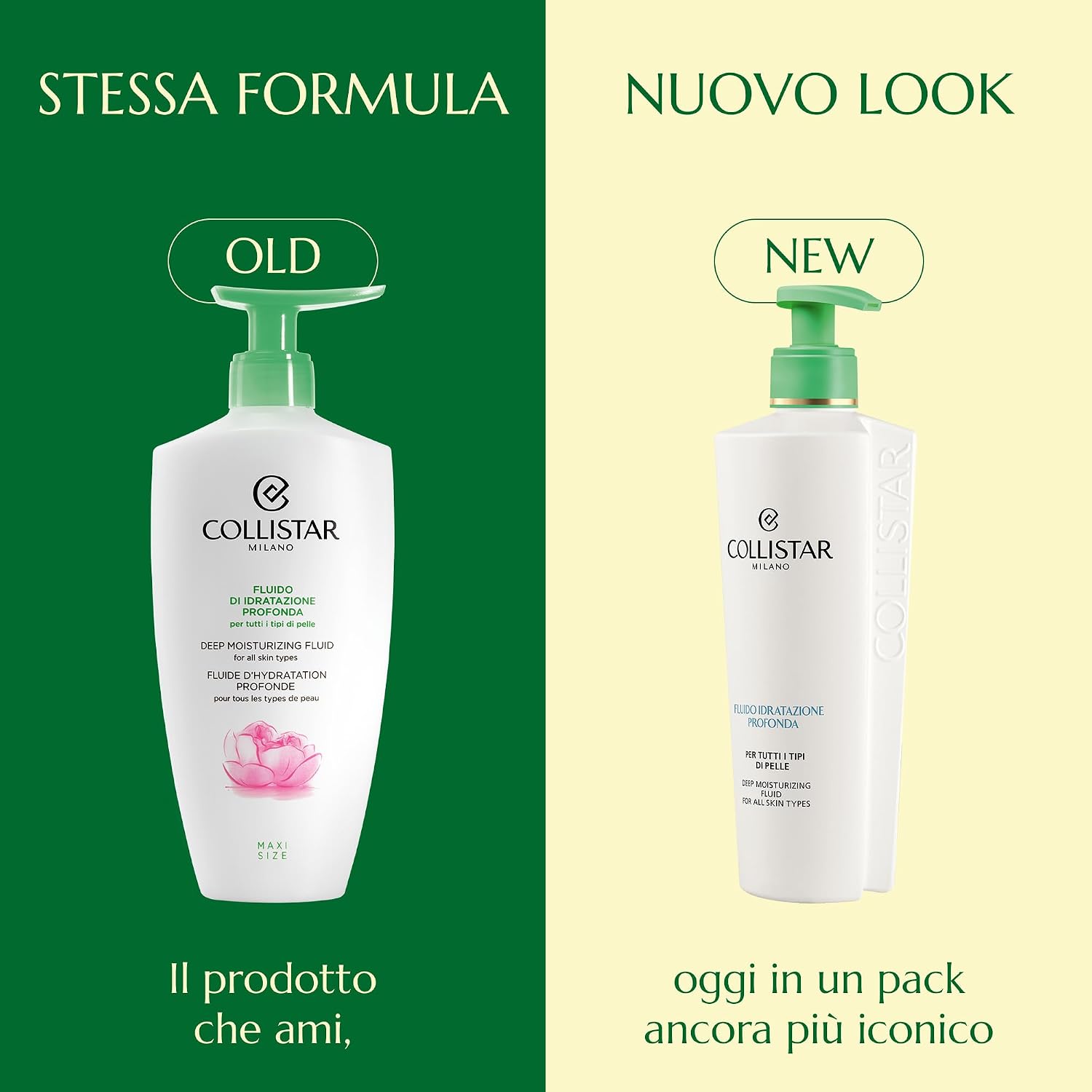 Detalle de Collistar Fluido Idratazione Profonda: Lozione Corpo Idratante, texture leggera e barriera protetta