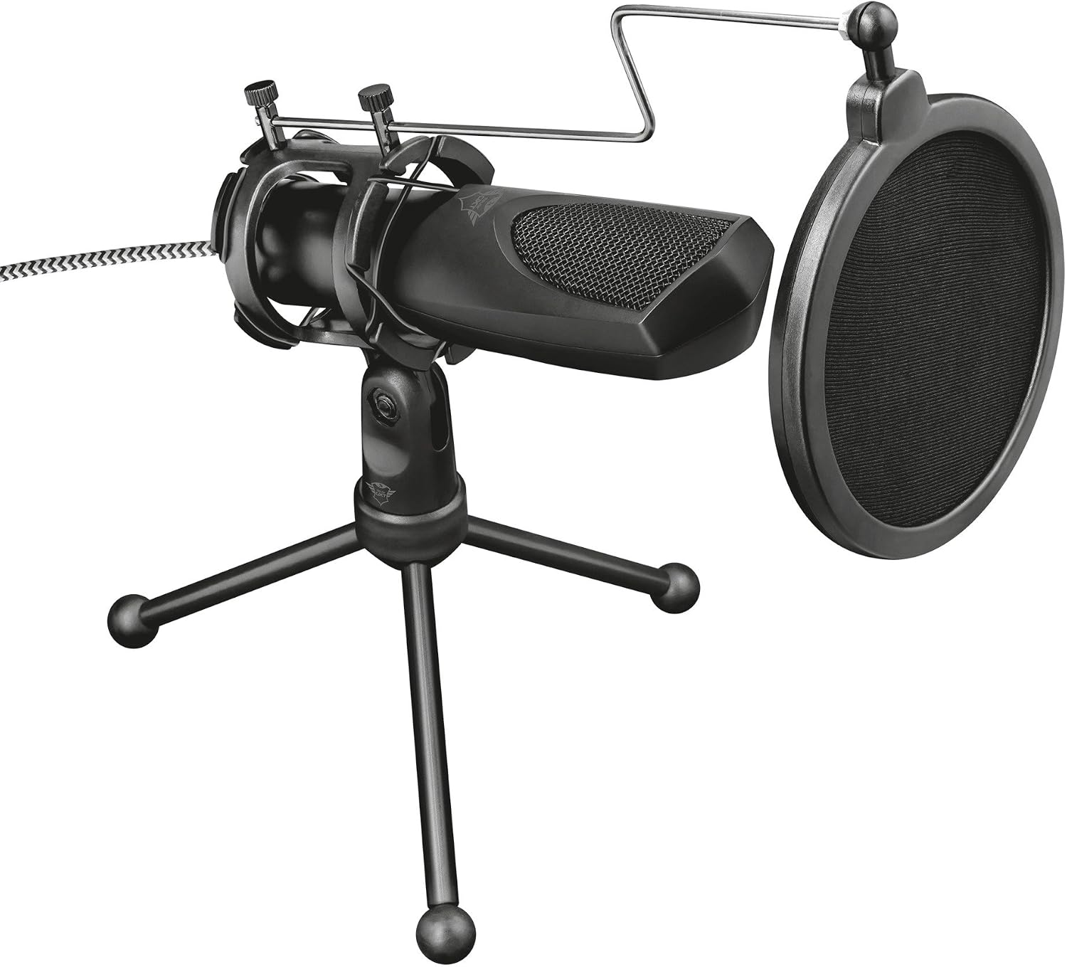 Detalle 2 de GXTrust Mantis Micro Streaming USB – Microphone Professionnel Gamer (Noir)