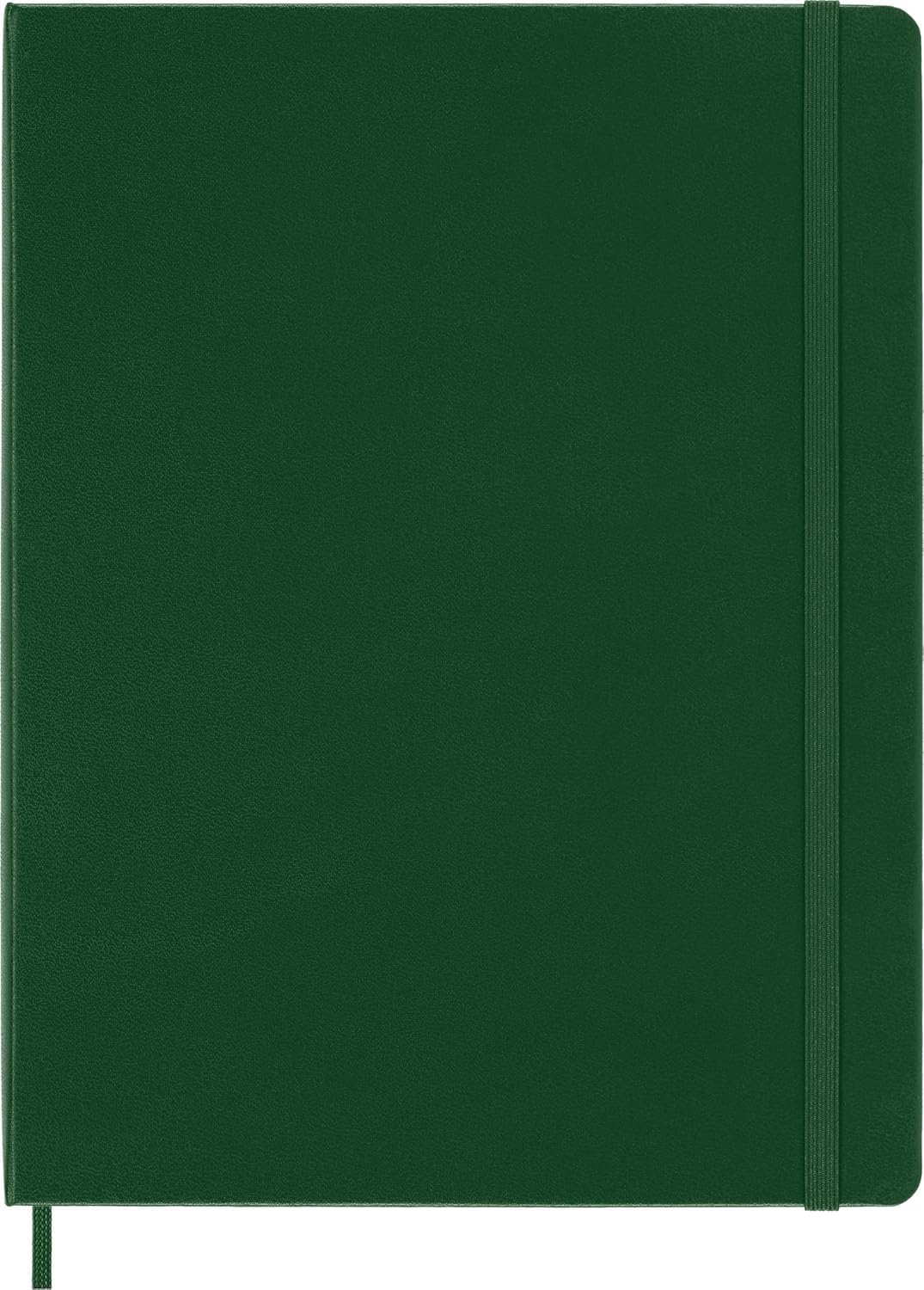 Detalle 2 de Moleskine Classic Notebook with Ruled Pages in Myrtle Green, XL (19 x 25 cm) – 192 Pages
