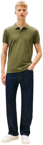 Thumbnail 3 de Tommy Jeans TJM Slim Placket Polo XXL verde oscuro