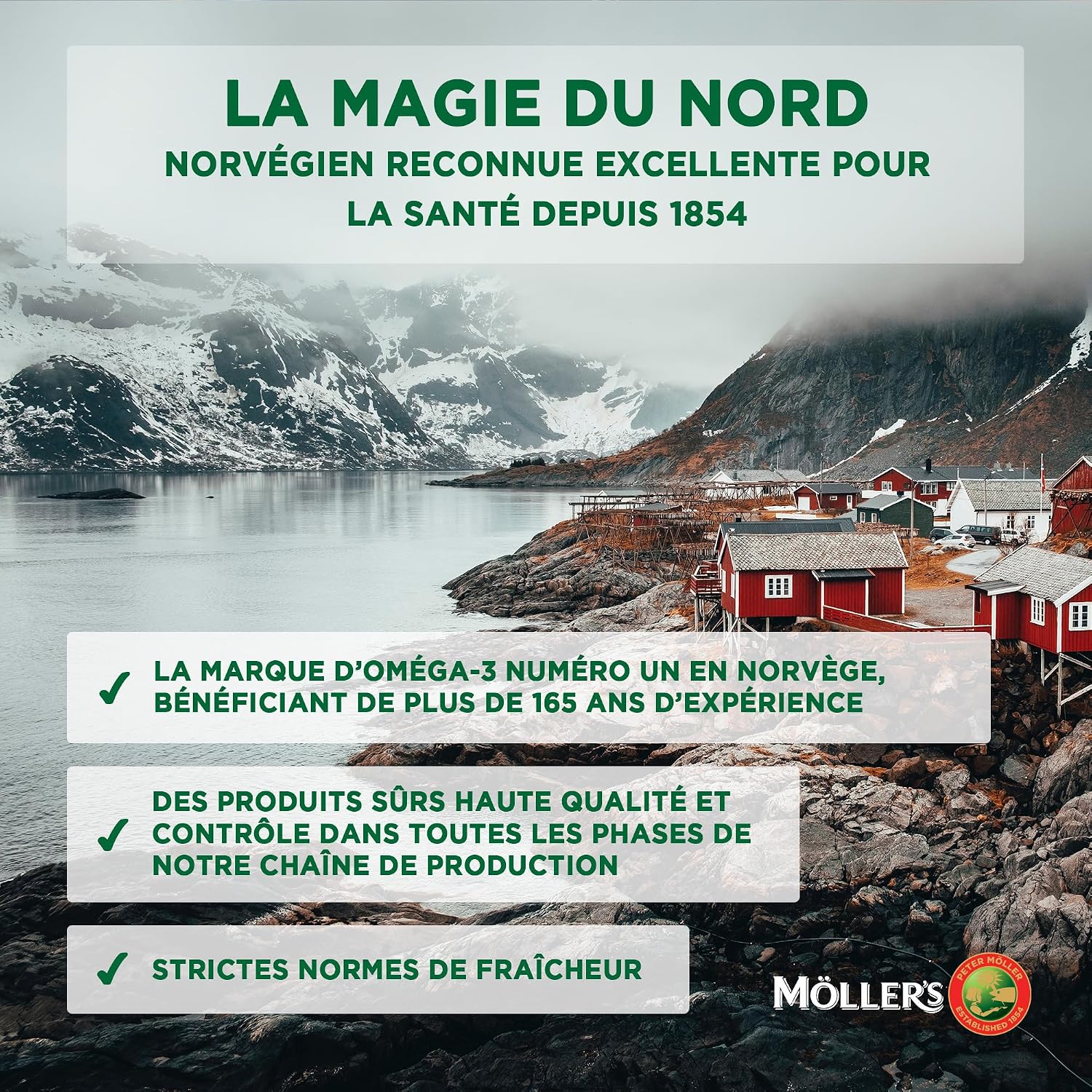 Thumbnail 4 de Möller’s ® Cápsulas de aceite de hígado de bacalao 🐟 160