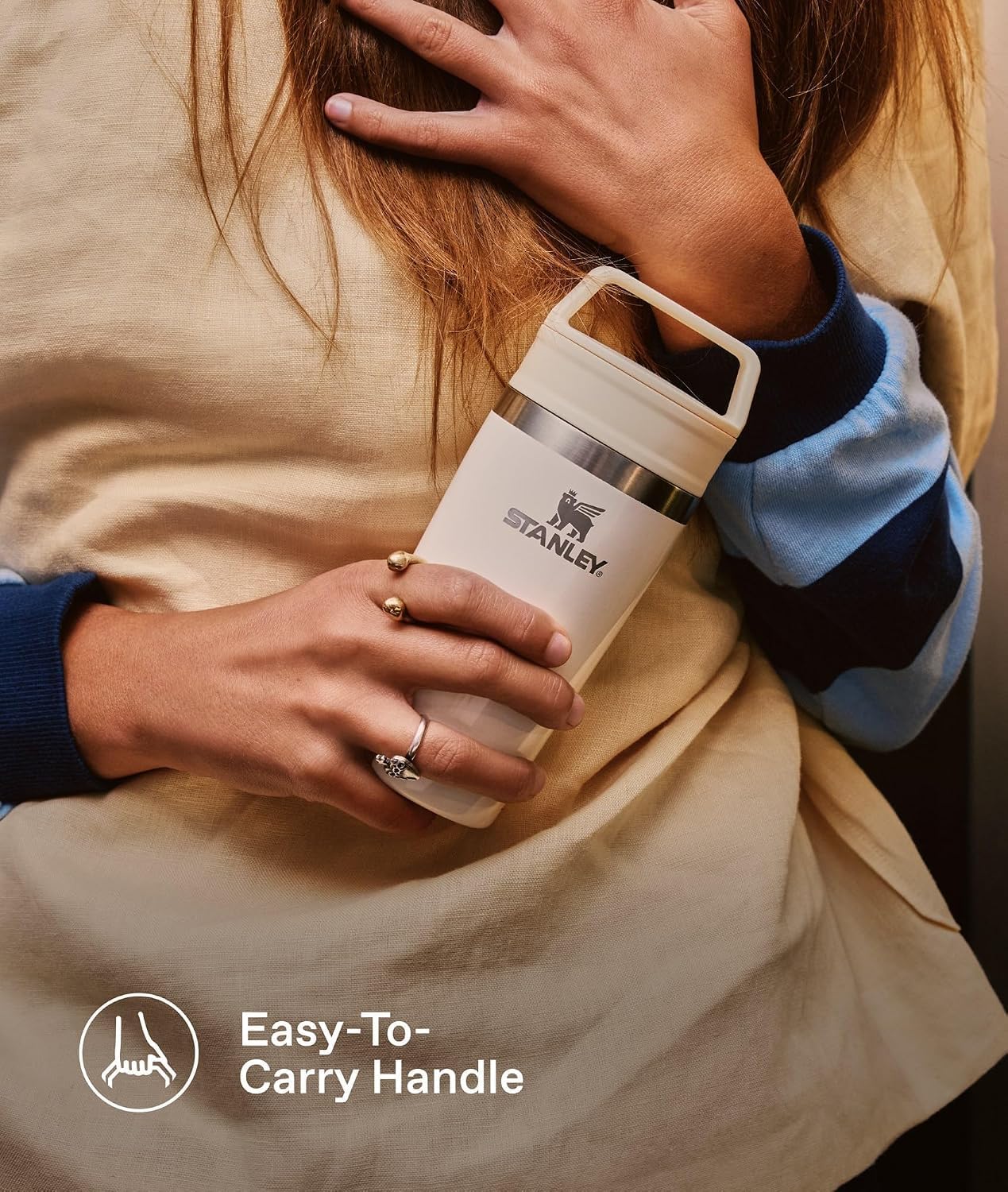 Detalle de STANLEY 10-12079-0259 カフェトゥーゴー 真空断熱マグ 8 oz・コーヒー色