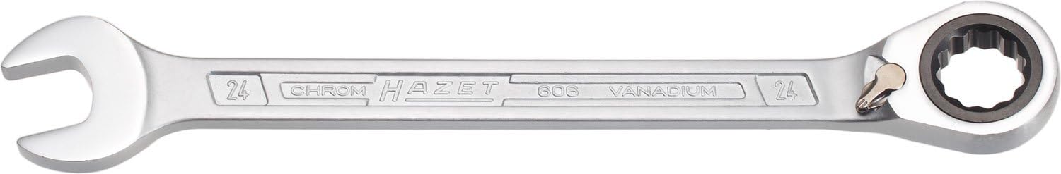 Detalle de HAZET 606-16 16mmラチェットレンチ クロムバナジウム鋼・切替式ラチェット