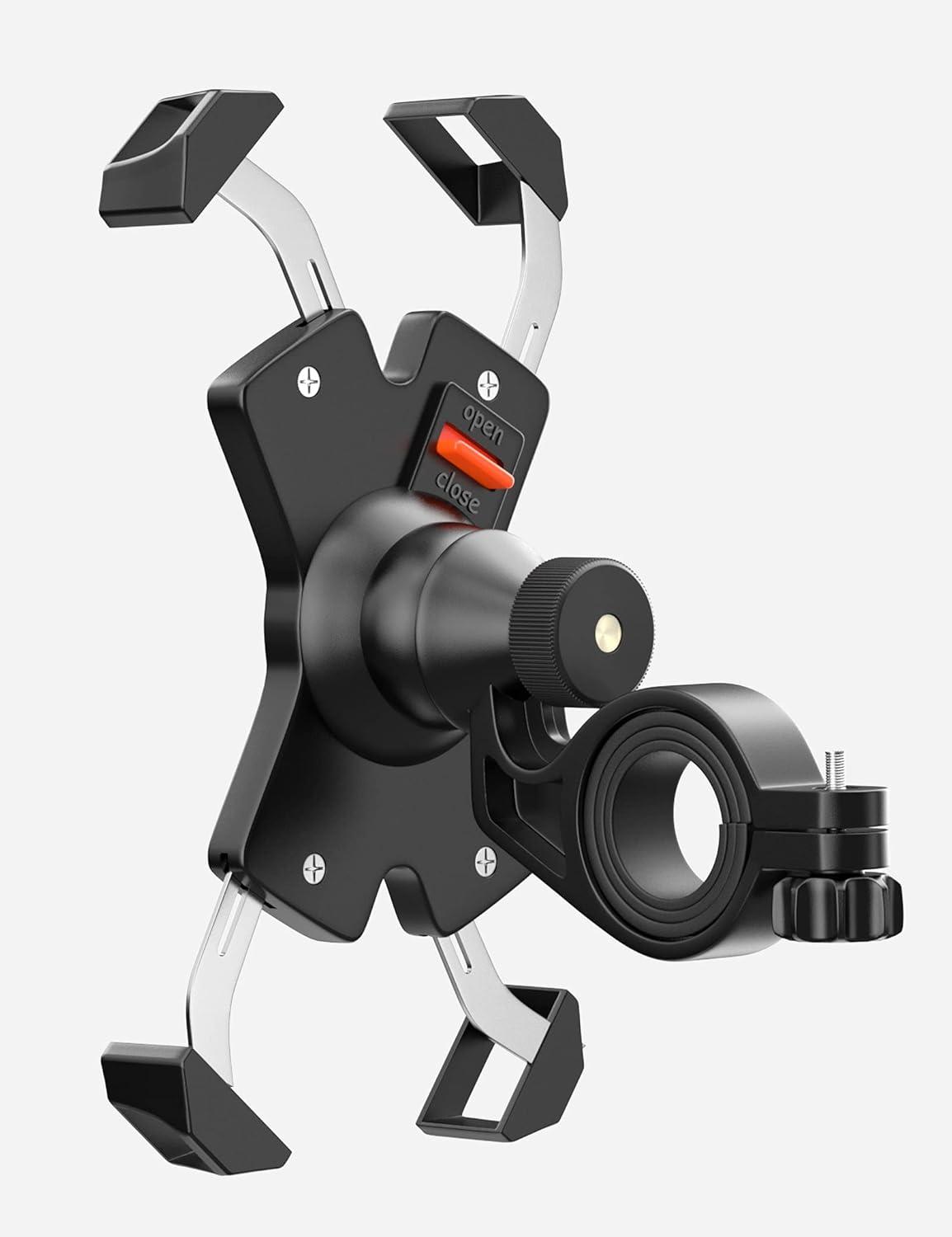 Thumbnail 6 de Grefay Fahrrad Handyhalterung aus Edelstahl mit 360°-Drehung für Smartphones 4,5–6,8 Zoll