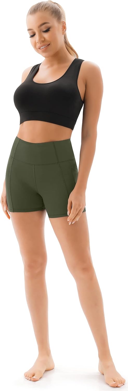 Thumbnail 5 de JOYSPELS Gym Shorts for Women with Pockets | High Waist Activewear for Cycling, Running and Yoga