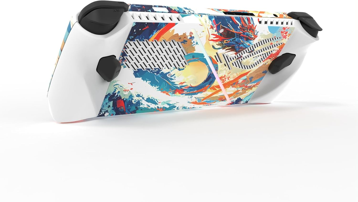 Detalle de PlayVital Dragon's Elysium 2 Sets Skin Stickers for ROG Ally – Custom Vinyl Decals for Handheld