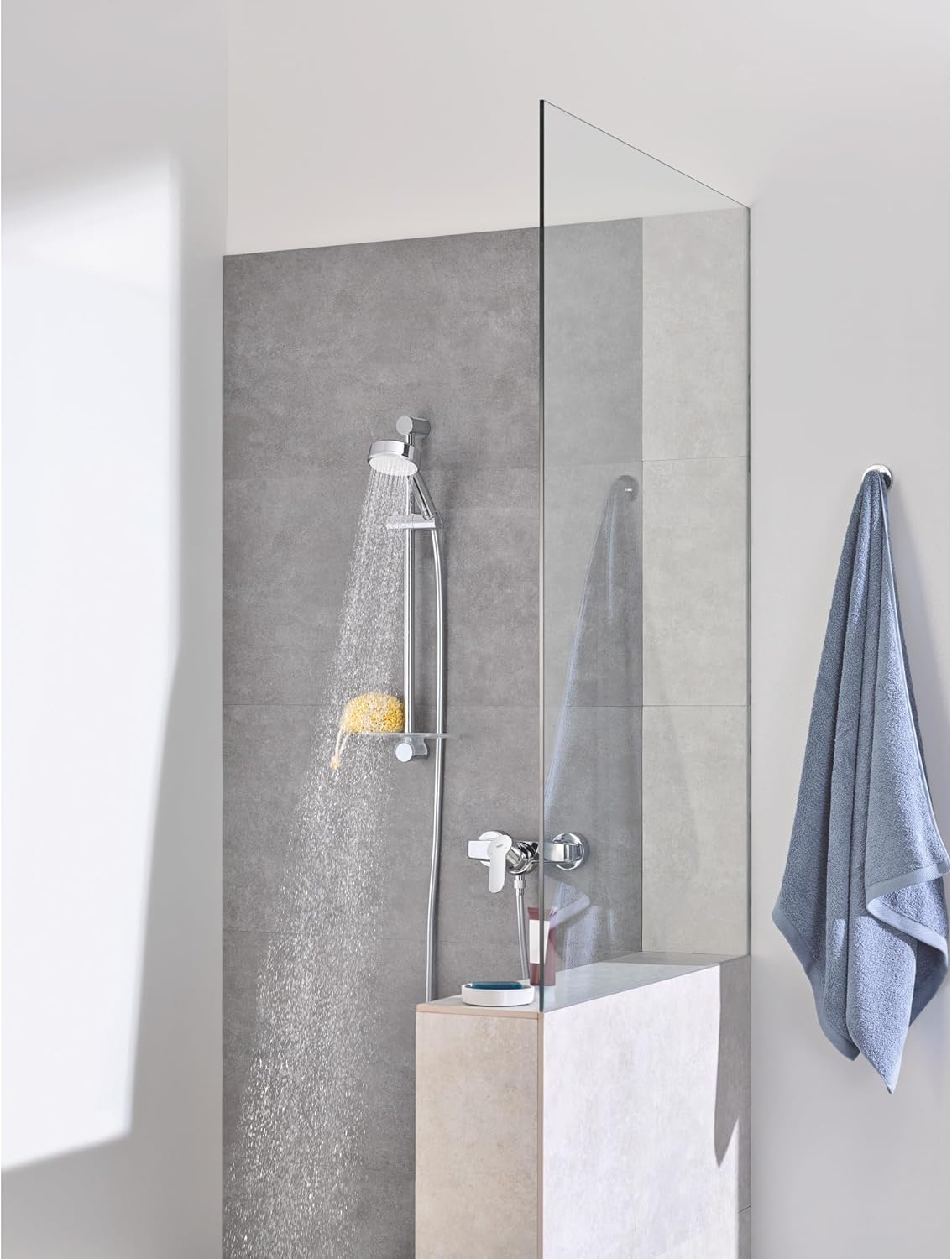 Thumbnail 2 de Grohe BauEdge Grifo Monomando Ducha Cromo 💧