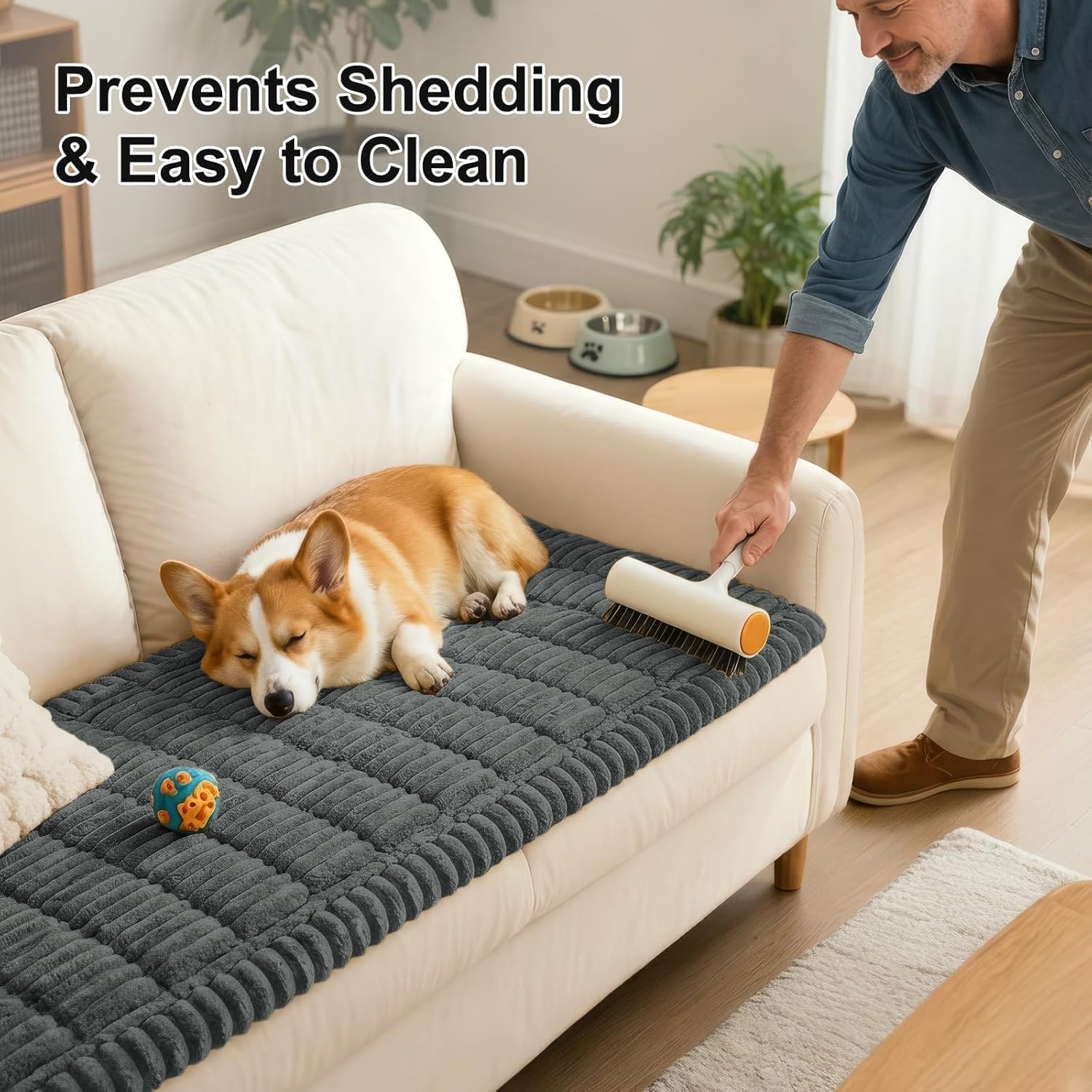Thumbnail 6 de Smiry Couch Cover 27.6" x 59" sofa protector ๐