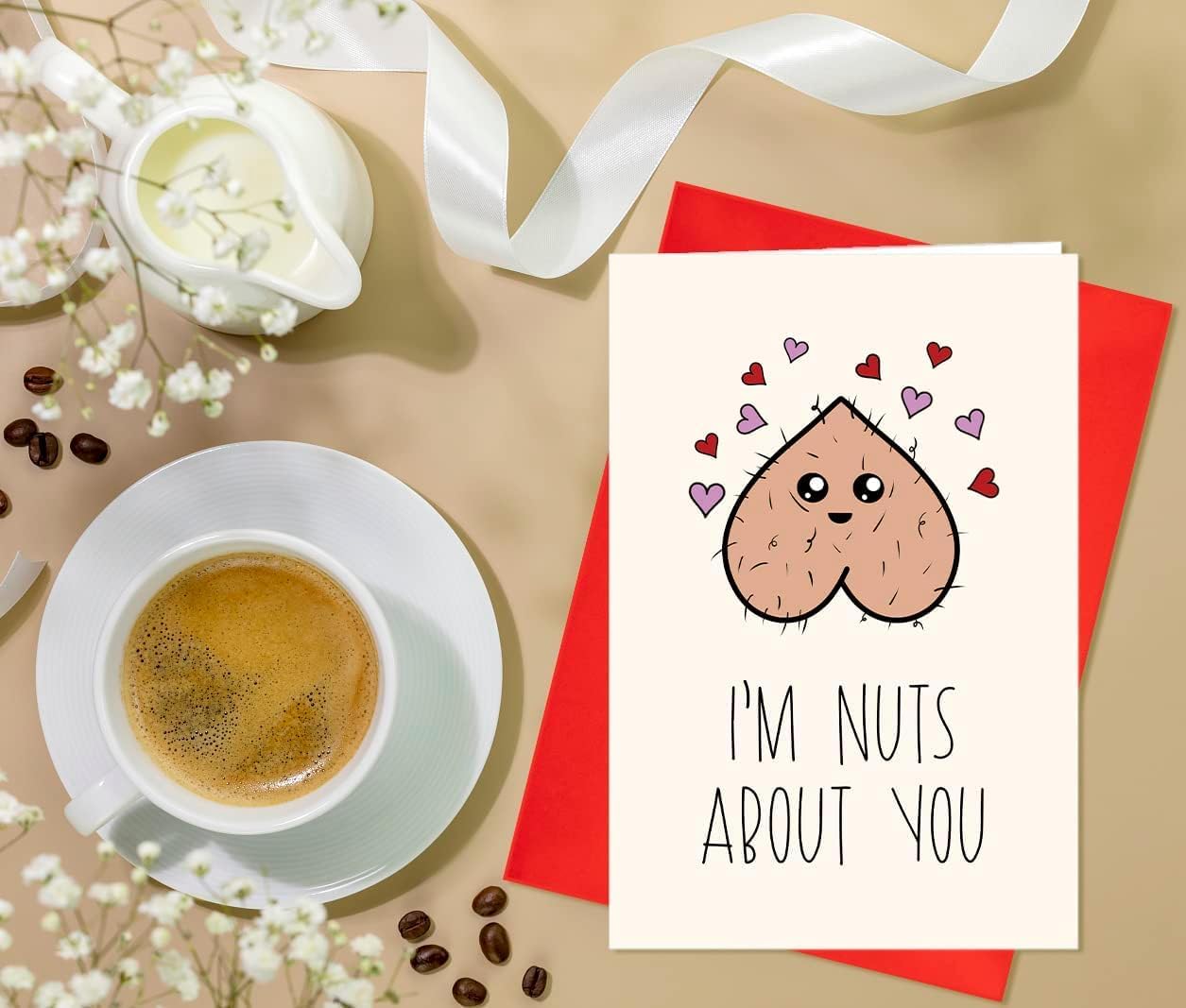 Thumbnail 1 de Greeting card, 5.3 × 8 in
