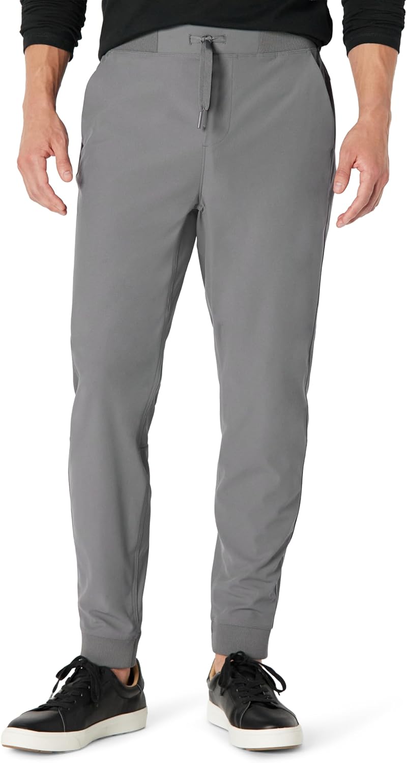 Thumbnail 6 de Amazon Essentials Herren Slim-Fit Reise-Jogginghose mit Stretchanteil – glatter Stretchstrick ohne Knittergefühl