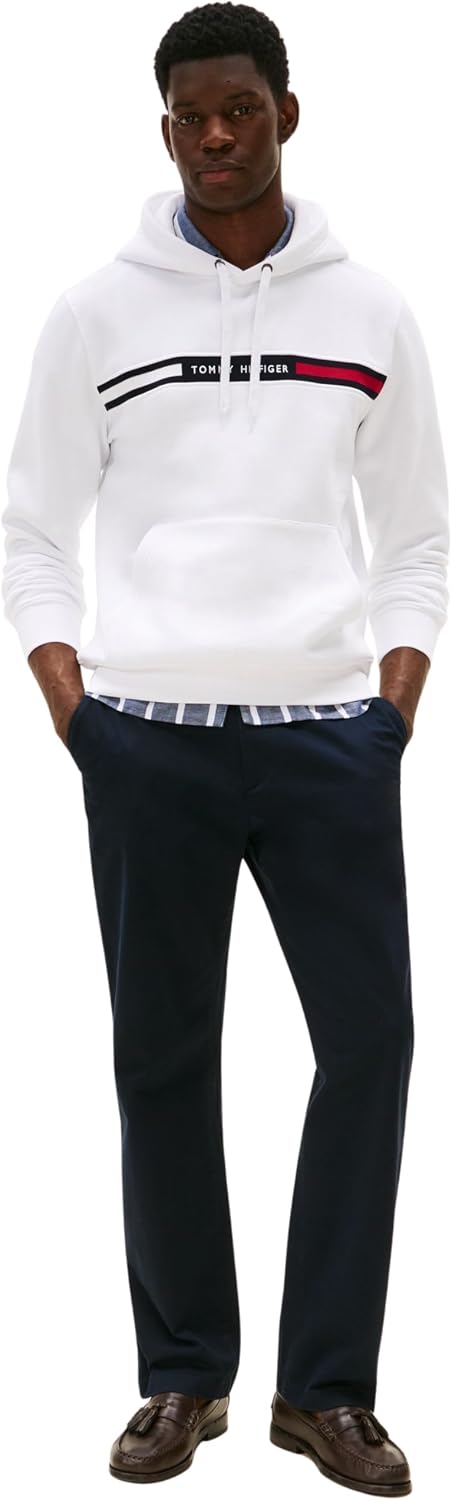 Thumbnail 2 de Tommy Hilfiger Uomo Felpa con Cappuccio Chest Insert con Marsupio
