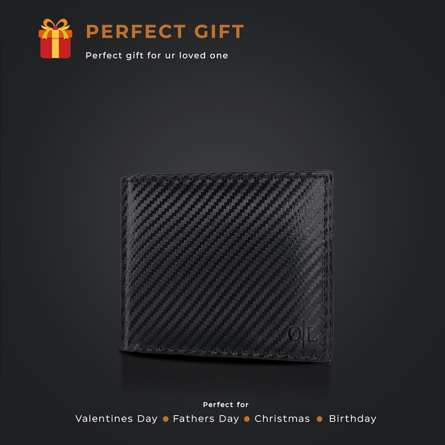 Thumbnail 4 de Oak Leathers Black Wallet 9‑slot RFID