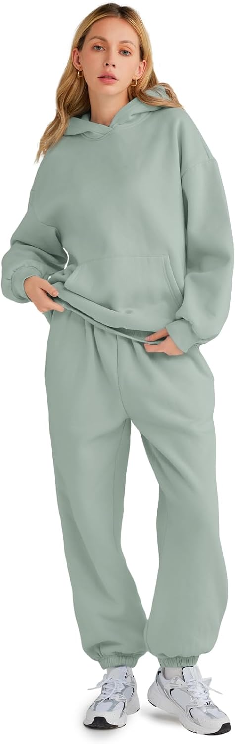 Thumbnail 1 de AUTOMET Women’s 2-Piece Lounge Hoodie & Sweatpants Set (Plus Size)