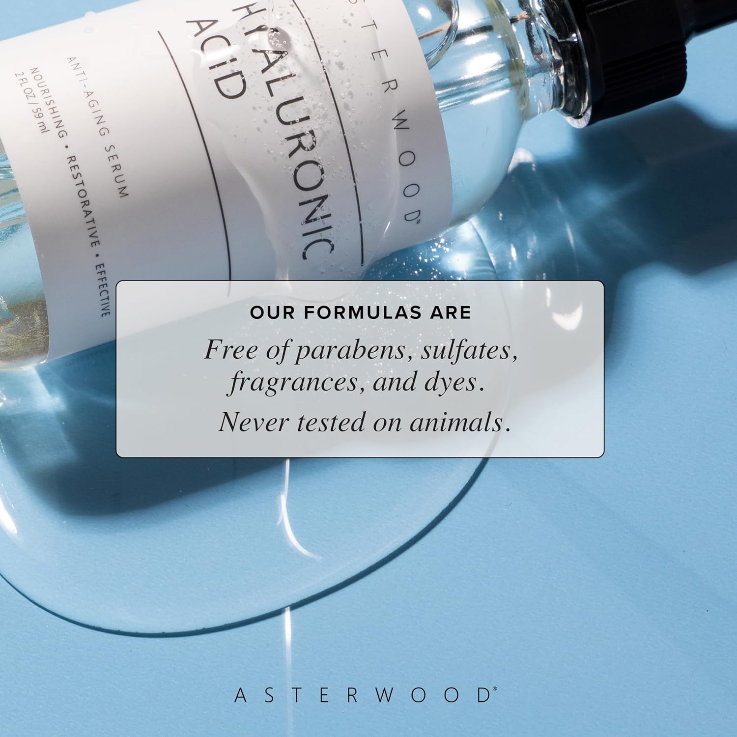 Thumbnail 4 de Asterwood Hyaluronic Acid Serum for Face - Plumping & Hydrating 8 Fl Oz