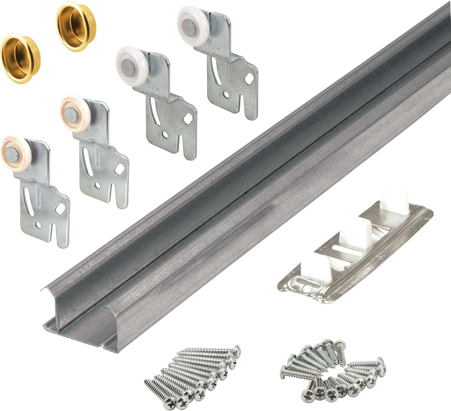 Detalle de Prime-Line Closet Door Track Kit, 48 in.