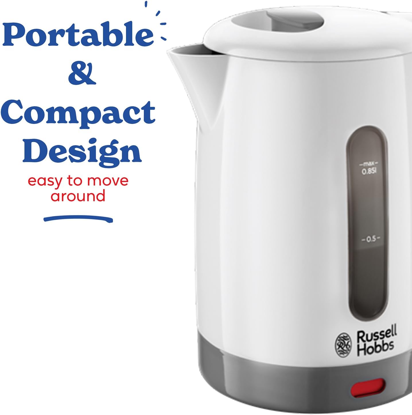 Thumbnail 4 de Russell Hobbs 0.85L Travel Kettle 1000W