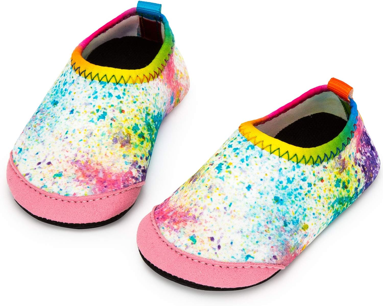 Detalle de Yorgou Toddler Water Shoes for Pool & Beach – Barefoot-Style Aqua Socks with Non-Slip EVA Sole