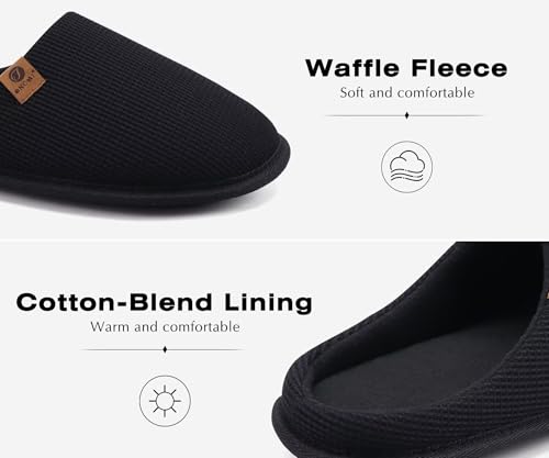 Thumbnail 3 de ONCAI Zapatillas de casa para hombre, talla 45, espuma viscoelástica y suela de goma