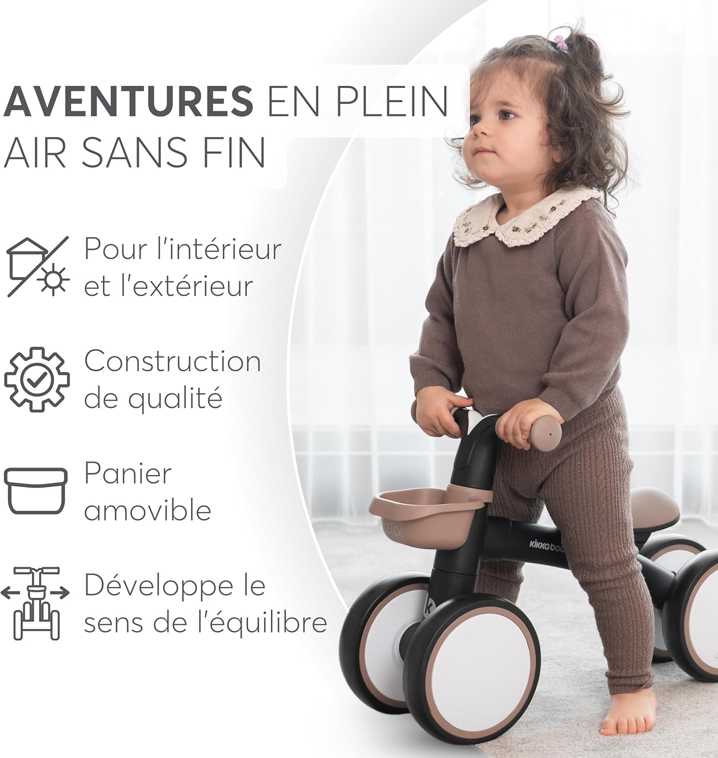 Thumbnail 6 de kikka boo ZIPI vélo d'équilibre 1–3 ans