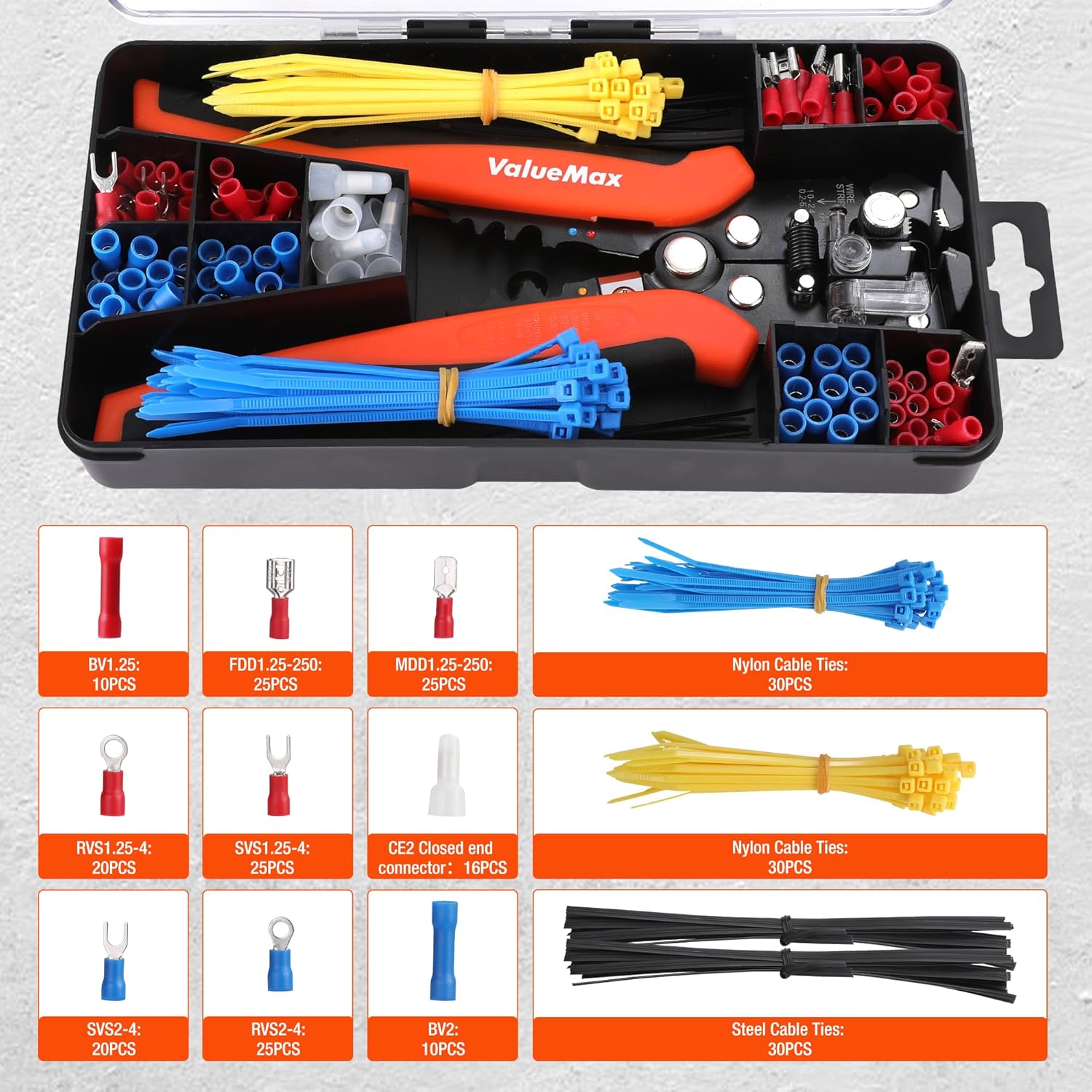 Thumbnail 4 de ValueMax Pince à dénuder 3 en 1 266 bornes ⚙️