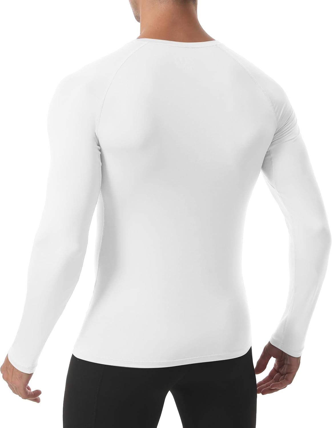 Detalle de Roadbox Kompressionsshirt Herren Langarm – atmungsaktiv, schnell trocknend und UV-50+