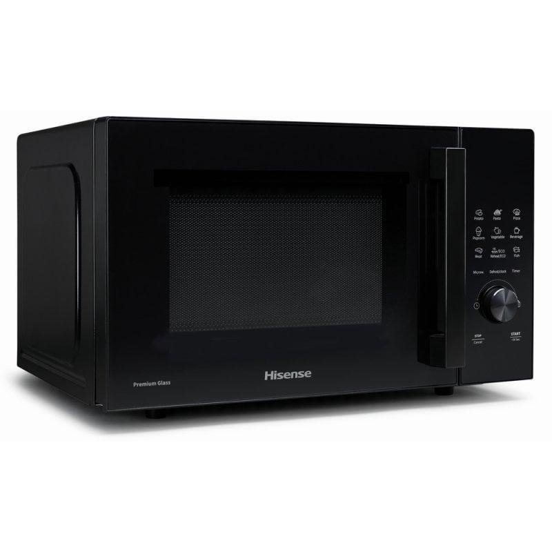 Detalle 2 de Hisense H23MOBSD1H: Microondas compacto de 23 L y 800 W en negro