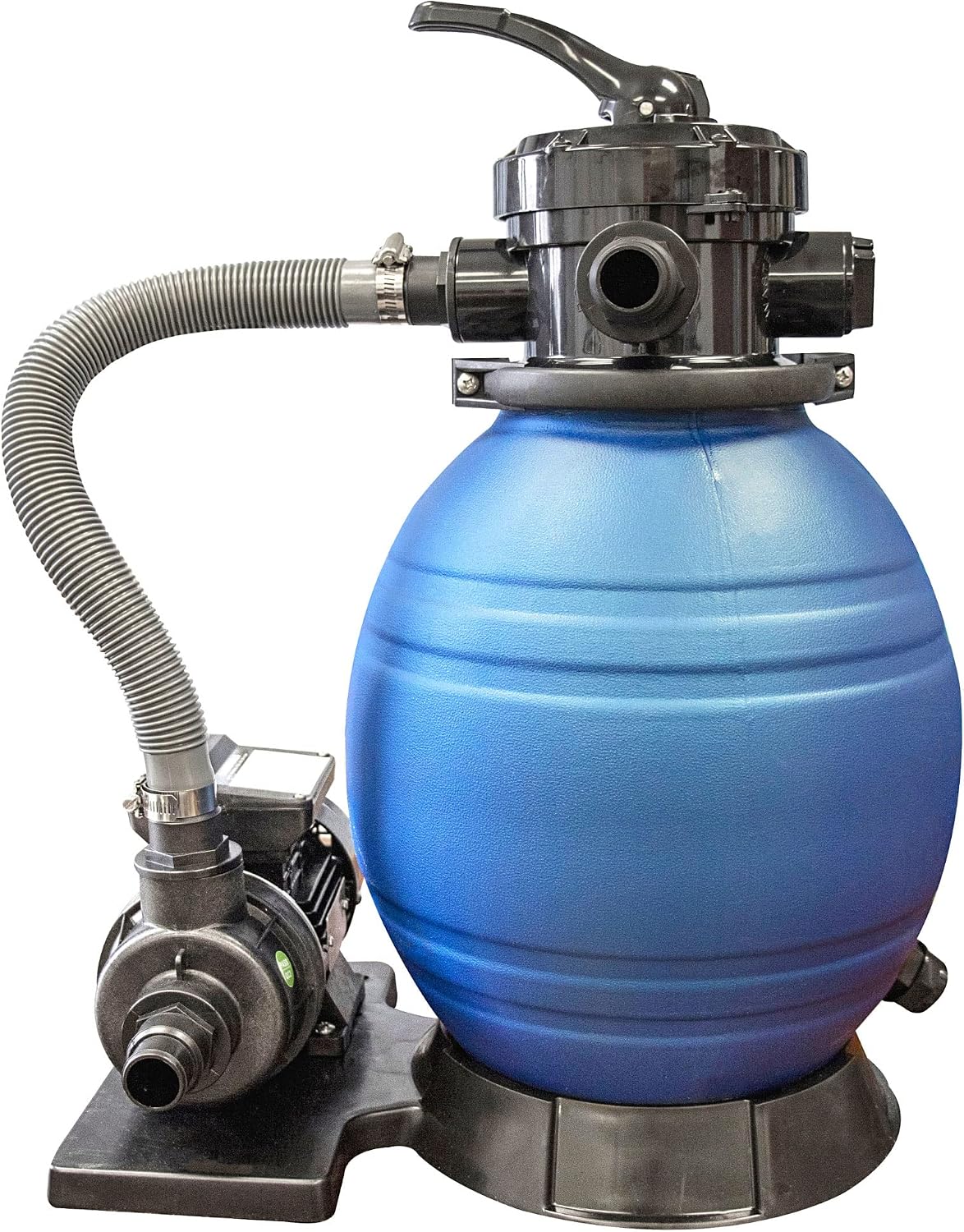 Detalle de SWIMLINE HYDROTOOLS Complete Sand Filter System, 12" Tank for Up to 8,000 Gallons