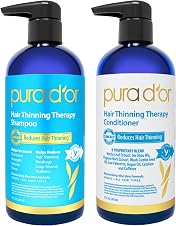 Detalle de PURA D'OR Hair Thinning Therapy Shampoo 16 oz